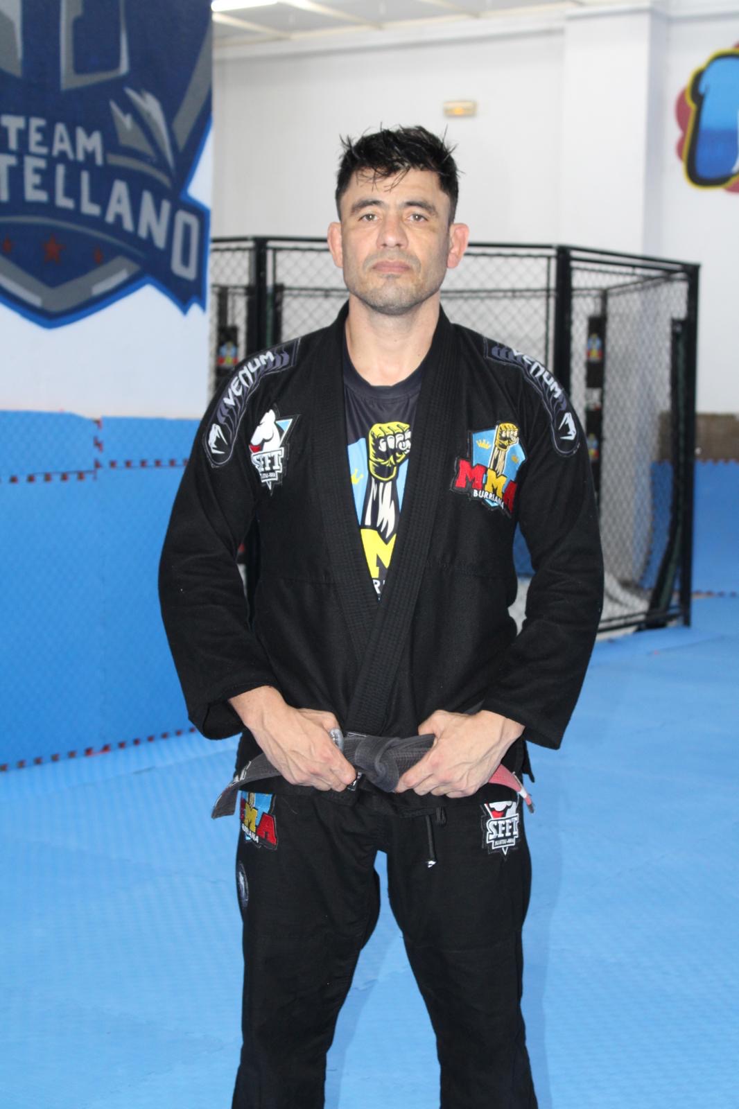 Gabriel Ojeda, instructor de BJJ y Grappling en MMA Burriana